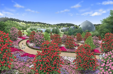 ⑤ロードデンドロン・ガーデンのイメージ図