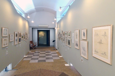 ⑦原画と習作の展示