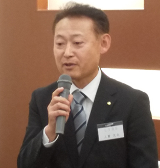 新会員挨拶　上重さん