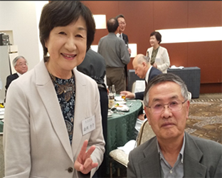 嶽岡さんと渡邉理事