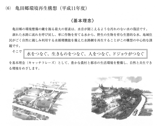 亀田郷環境再生構想