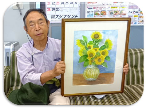 会員の星　邦夫さん来訪